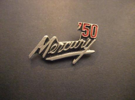 Mercury Amerikaans automerk oldtimer 1950 logo